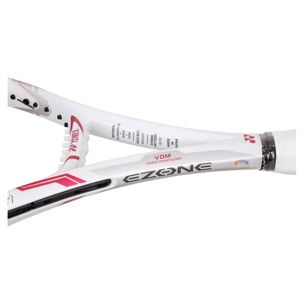 Amazon | YONEX EZONE 100 Super LITE ホワイト/ピンク テニスラケット