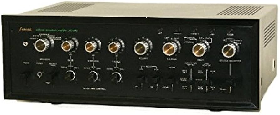 Amazon.co.jp: SANSUI 山水 サンスイ AU-999 ステレオプリメインアンプ