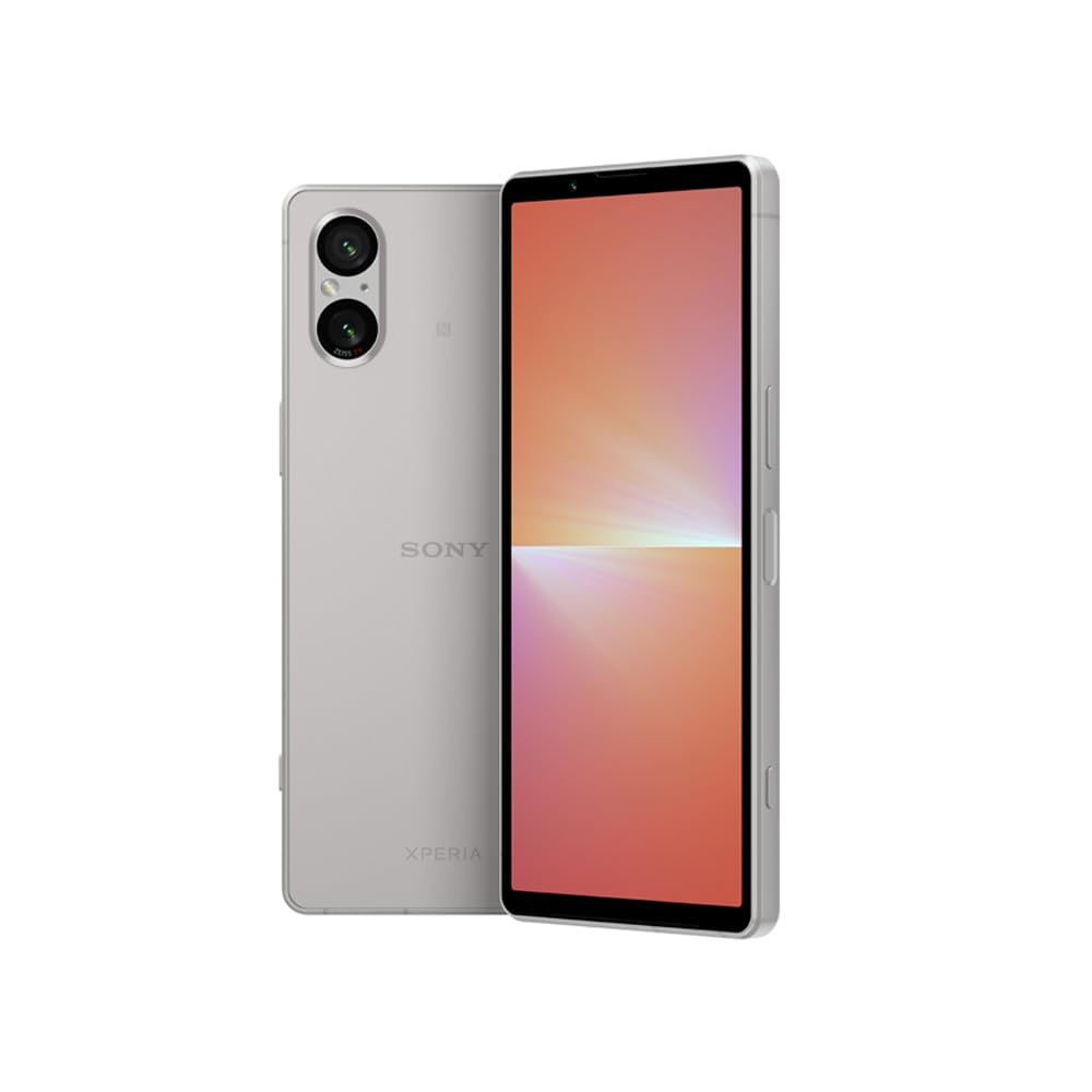 Amazon.co.jp: Sony Xperia 5 V Platinum Silver SIM Free Smartphone