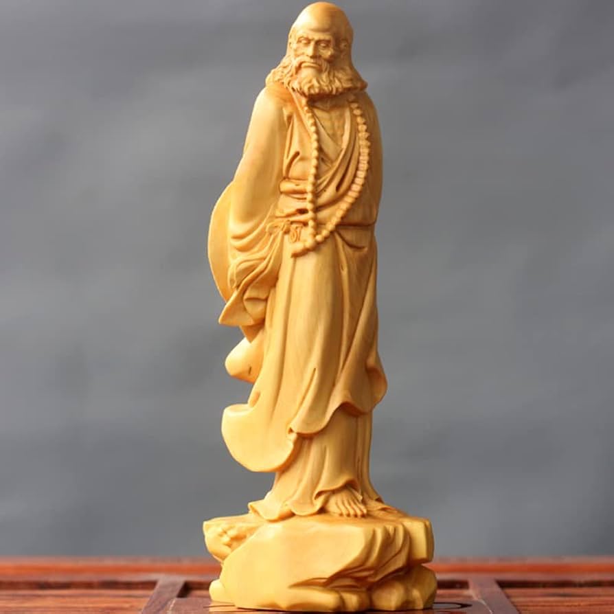 Amazon｜达摩祖师 仏教美術品 菩提達磨 達磨祖師 中国禅宗開祖 坐禅