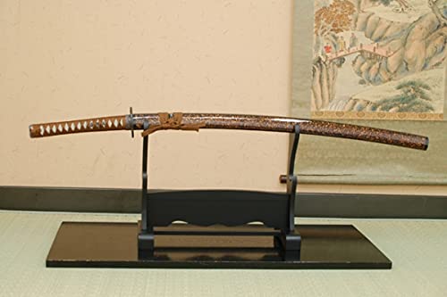 Amazon | しのびや 模造刀 濃金茶鞘 大刀 (刀・鞘・刀拭クロス・模造刀