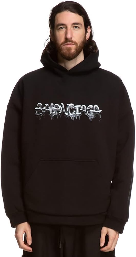 Amazon.co.jp: (バレンシアガ) BALENCIAGA 裏起毛 スライムロゴ プル