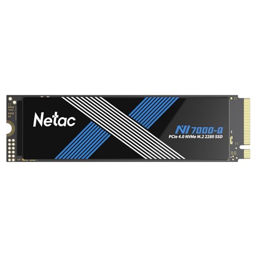 Amazon | Netac SSD 1TB M.2 PCIe Gen4×4 （ ヒートシンク付き ）最大