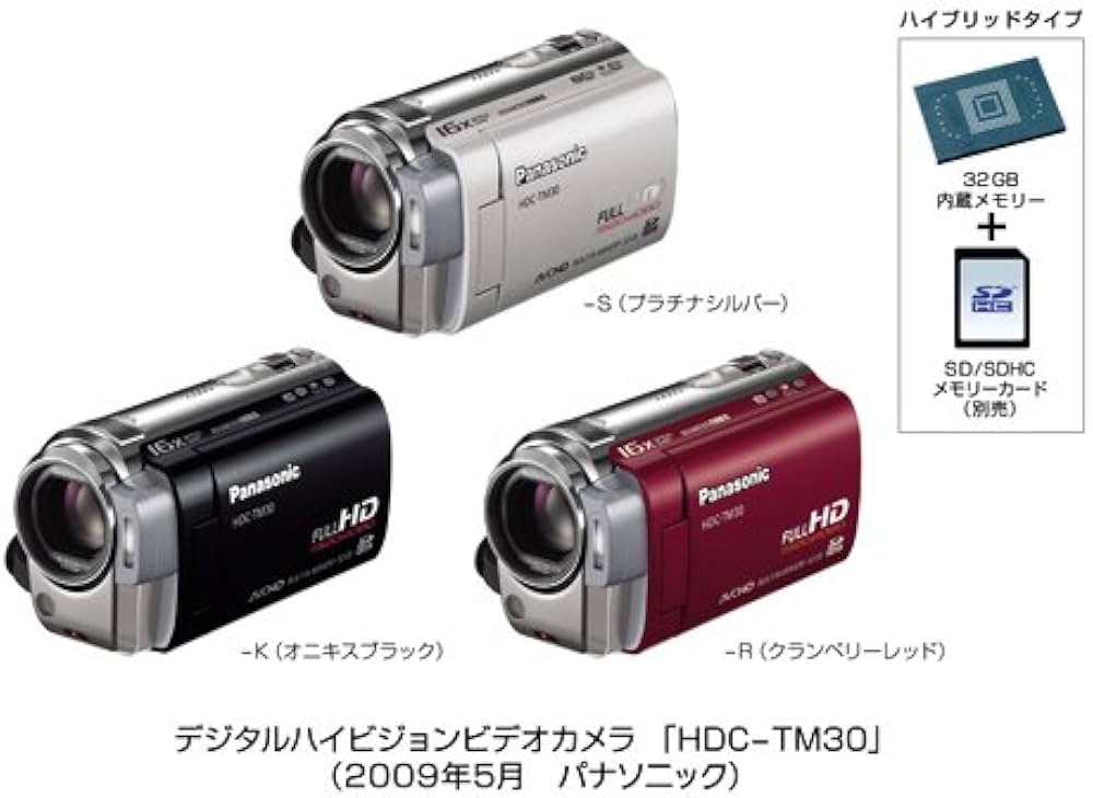 Amazon.co.jp: パナソニック デジタルハイビジョンビデオカメラ