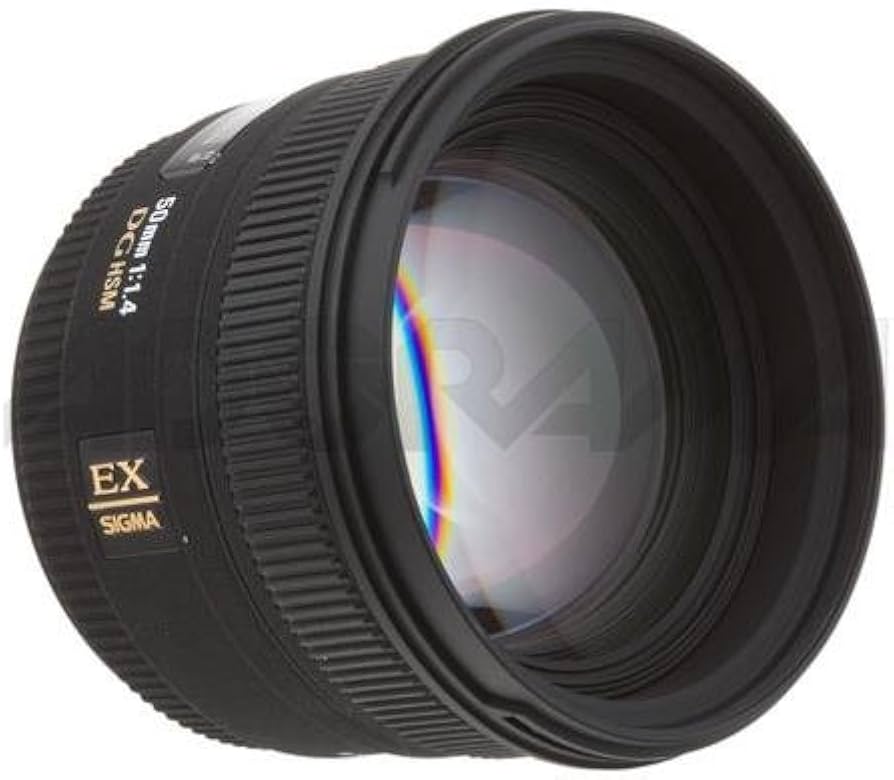 Amazon.com : Sigma 50mm f/1.4 EX DG HSM Lens for Canon Digital SLR