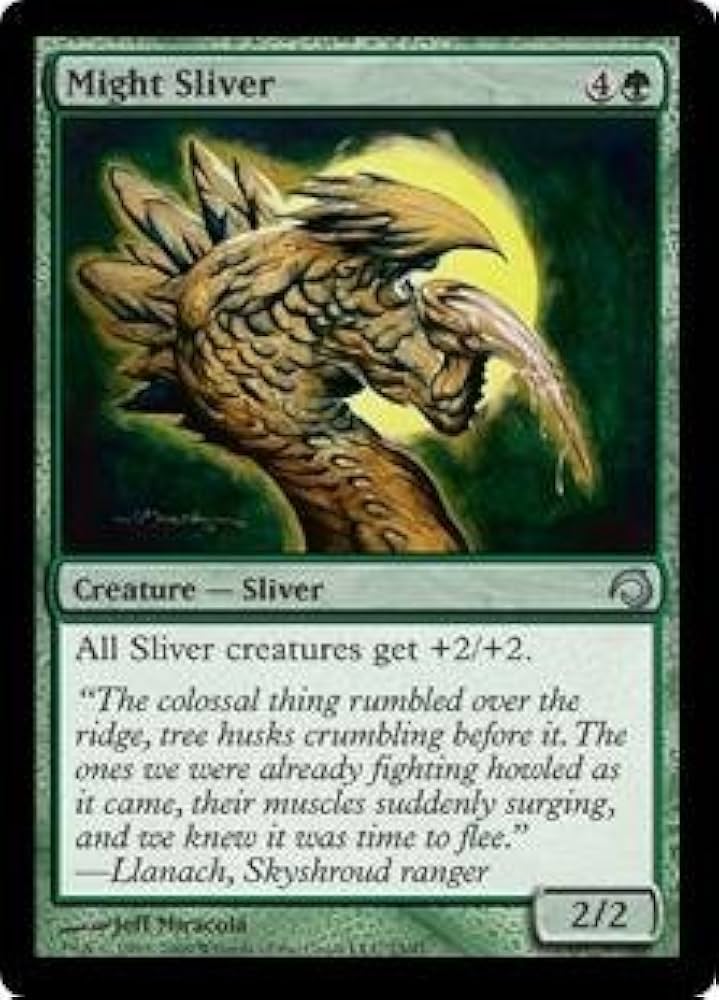 Magic: the Gathering - Might Sliver - Premium Deck Series: Slivers