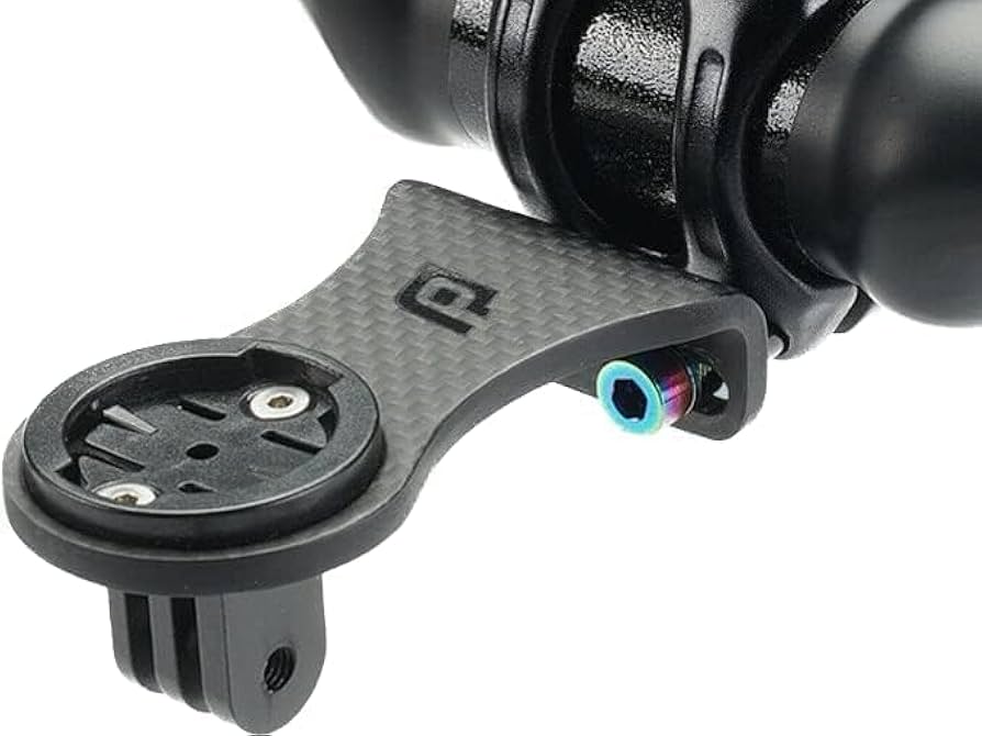 Amazon.co.jp: 超軽量 カーボン製サイクルコンピュータマウント チタン