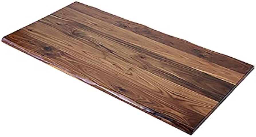Amazon｜ダイニングテーブル 天板のみ ブラックウォールナット材 W1400