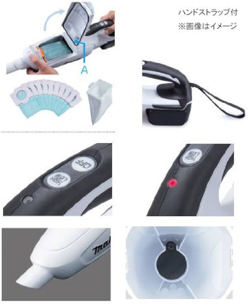 Amazon.co.jp: マキタ コードレス掃除機CL182 紙パック式 標準40分稼働