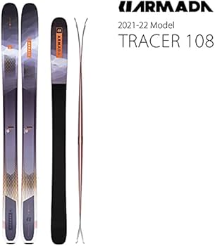 Amazon.co.jp: ARMADA Ski 2022 TRACER 108 Ski Board Single Item
