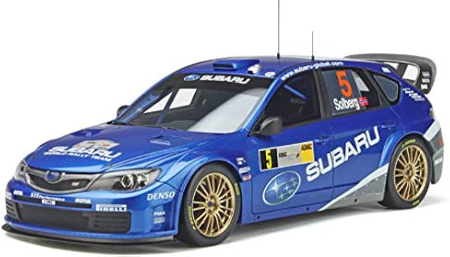 Amazon | OttO mobile 1/18スケール スバル インプレッサ WRC 2008#3