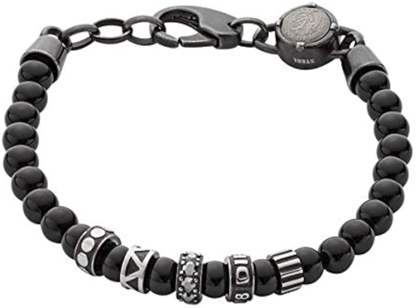 Amazon | Diesel ディーゼル メンズ アクセサリー BRACELET