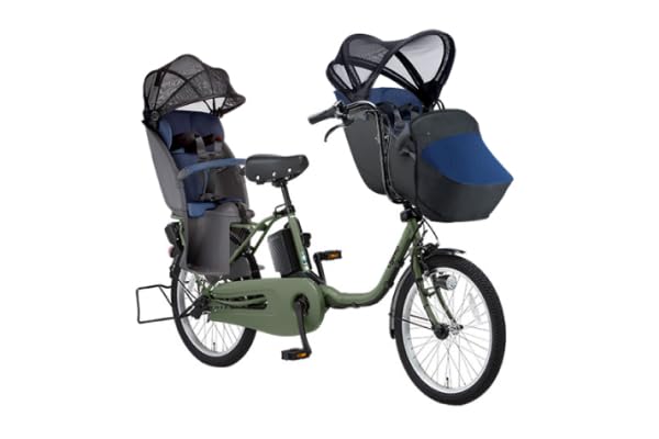 2958パナソニック12アンペア 20インチ子供乗せ電動アシスト自転車 2958