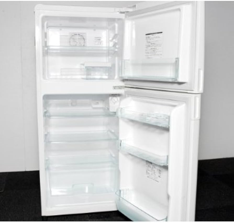 Amazon.co.jp: 東芝 (120L)2ドア冷凍冷蔵庫 YR-12T-WH(ホワイト