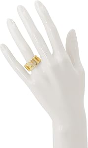 Amazon | [ベルサーチ] グレカモチーフ リング 指輪 日本サイズ22号