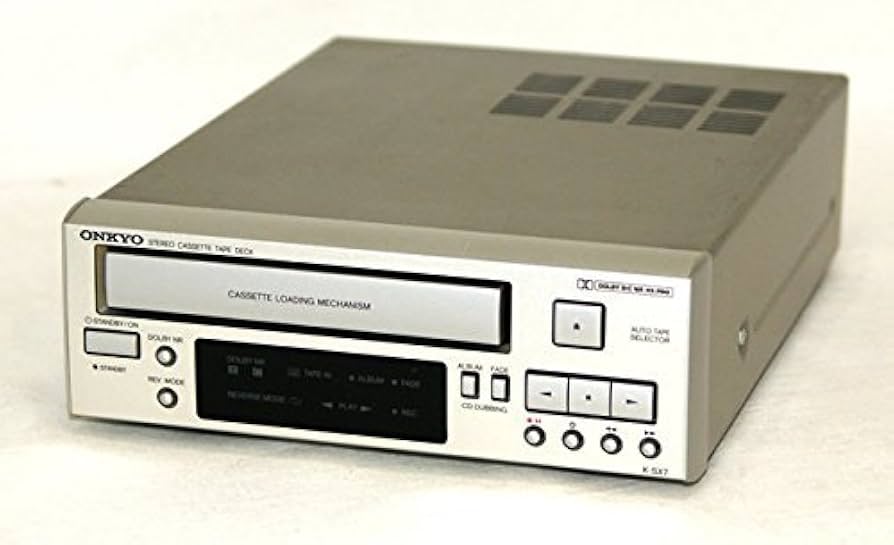 Amazon.co.jp: ONKYO オンキョー K-SX7（S) カセットデッキ （単品