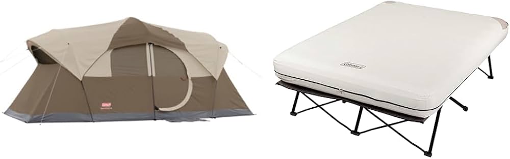 Amazon.com : Coleman WeatherMaster 10-Person Camping Tent +
