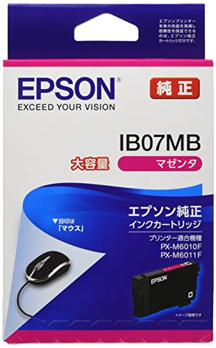Amazon.co.jp: エプソン 純正 インクカートリッジ IB07MB マゼンタ 大
