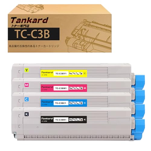 Amazon.co.jp: 【Amazon.co.jp限定】OKI用 TC-C3B TC-C3BK1 TC-C3BC1