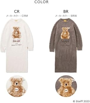 Amazon | ジェラートピケ gelato pique レディース 【Steiff】パウダー