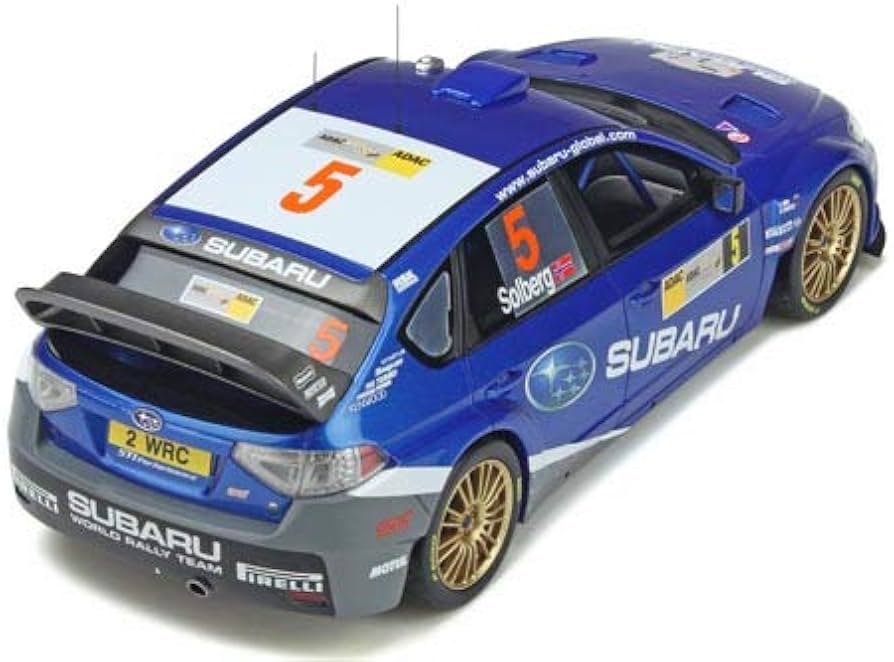 Amazon | OttO mobile 1/18スケール スバル インプレッサ WRC 2008#3