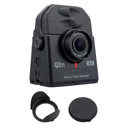 Amazon.co.jp: ZOOM ズーム Q2n-4K 4Kビデオカメラ 150°広角