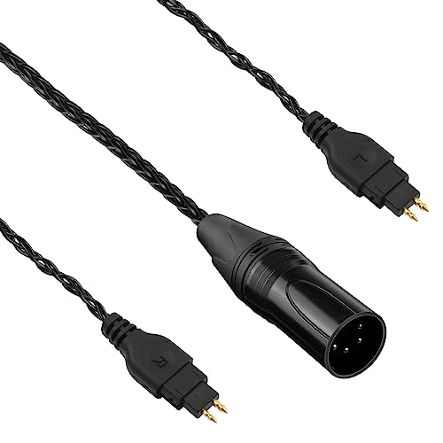 Amazon | Toxaoii 4ピン XLR バランス交換用コード ゼンハイザー HD6XX