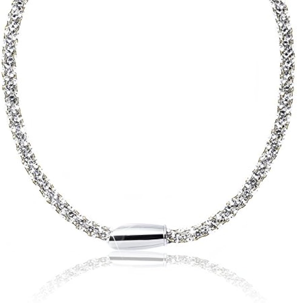 Amazon | [#LUV] ネックレス7mm ホワイト ハッシュタグラブ(46) ユニ