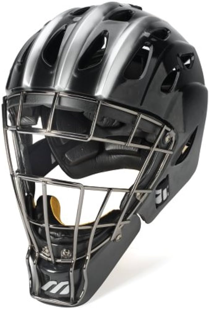 Amazon | ミズノ サムライキャッチャーヘルメット(ブラック) | MIZUNO