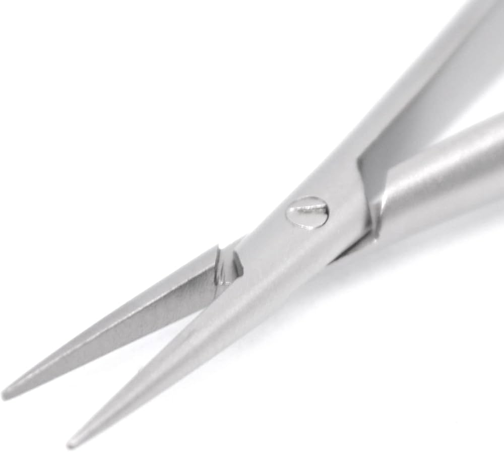 Amazon.co.jp: マイクロ持針器 ロック付き ステンレス 115㎜ 【タイプ