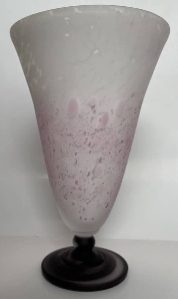 Amazon.co.jp: 藤田潤 作 手吹 花瓶 共箱 26cm 文化勲章 作家 藤田喬平