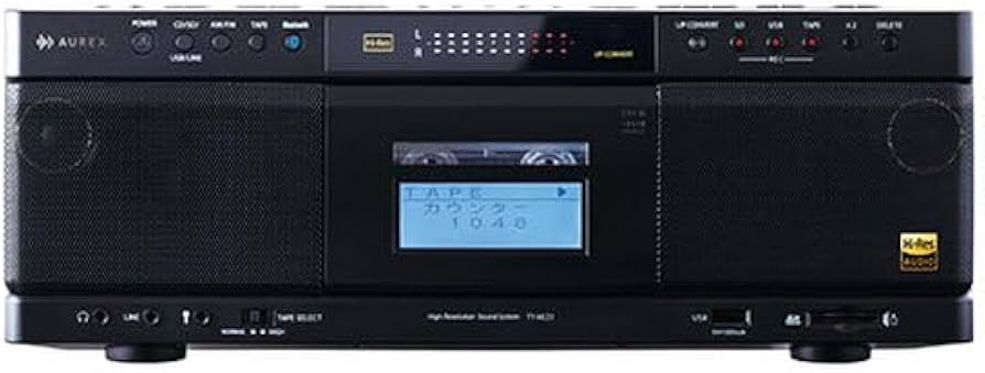 Amazon.co.jp: TY-AK21-K(ブラック) AUREX ハイレゾ対応SD/USB/CD