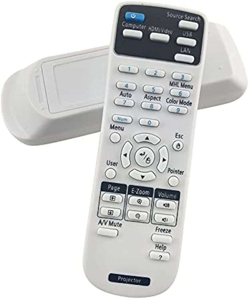 Amazon | Twinklg プロジェクター 交換用 リモコン Epson エプソン EB
