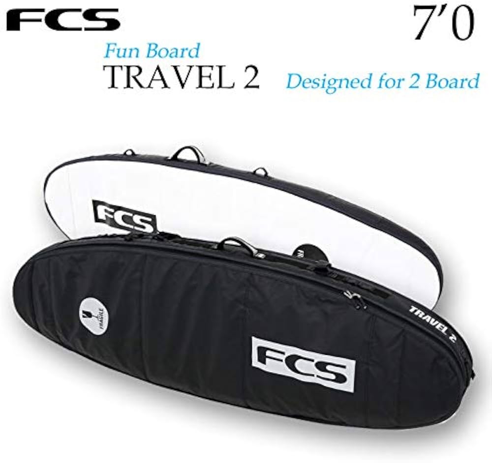 Amazon | FCS サーフボード ハードケース TRAVEL2 ファンボード [7'0