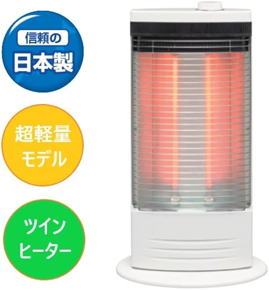 Amazon | トヨトミ 赤外線ヒーター 日本製 ホワイト EH-Q100N(W