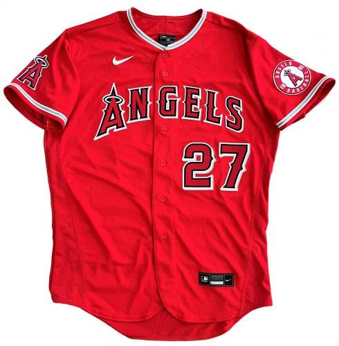 Amazon.com: Mike Trout Los Angeles Angels Signed Authentic Nike