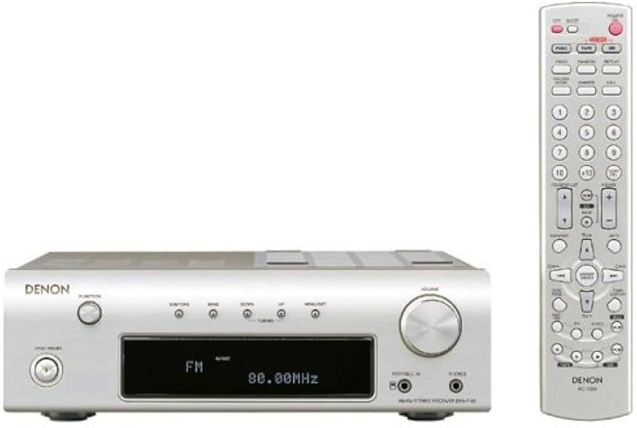 Amazon.co.jp: Denon Fシリーズ レシーバー プレミアムシルバー DRA