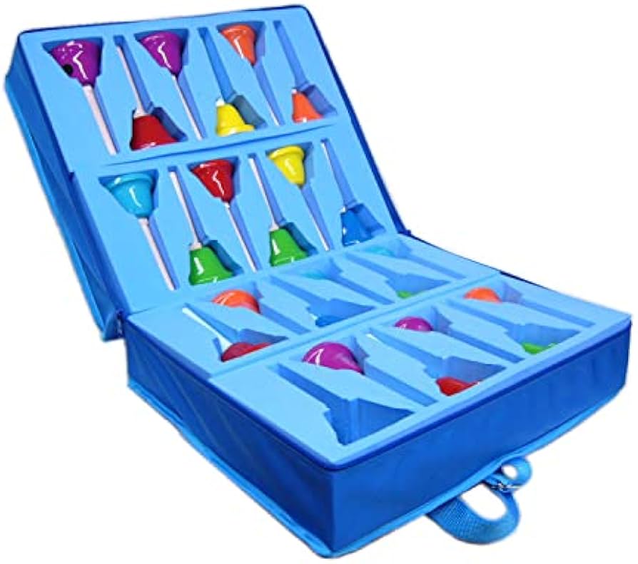 Amazon | ウチダ ミュージックベル(ハンドベル) カラー23音 クッション