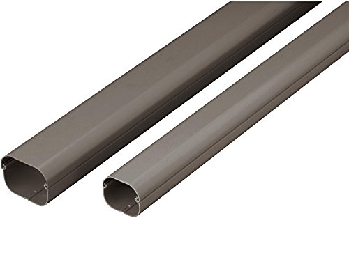 Amazon.co.jp: 因幡電工 エアコン配管化粧カバー LD-70 ブラウン 屋外