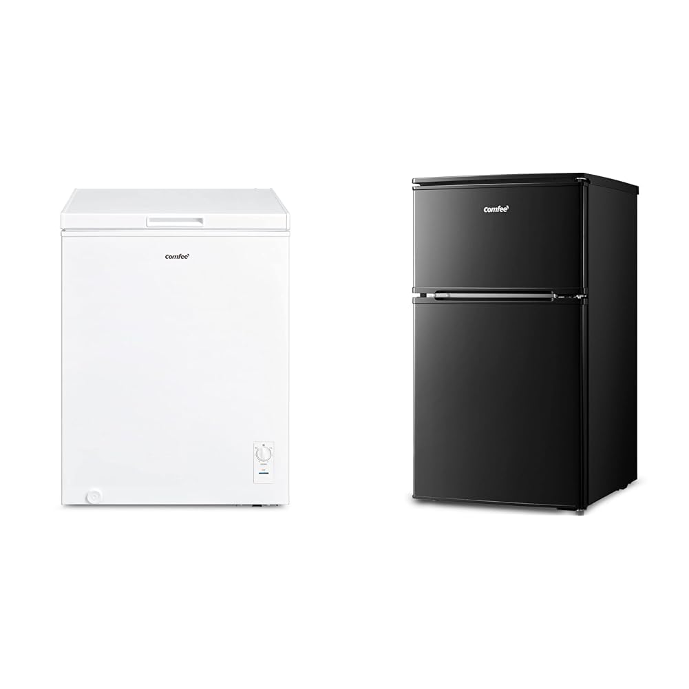Amazon | COMFEE' 冷凍庫 142L 上開き ホワイト RCC143WH(E) 省エネ