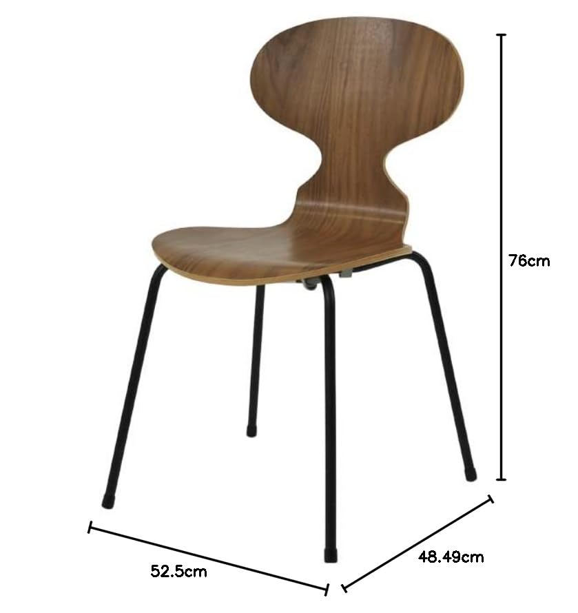 Amazon｜ANT CHAIR アントチェア （黒脚） アルネ ヤコブセン リ