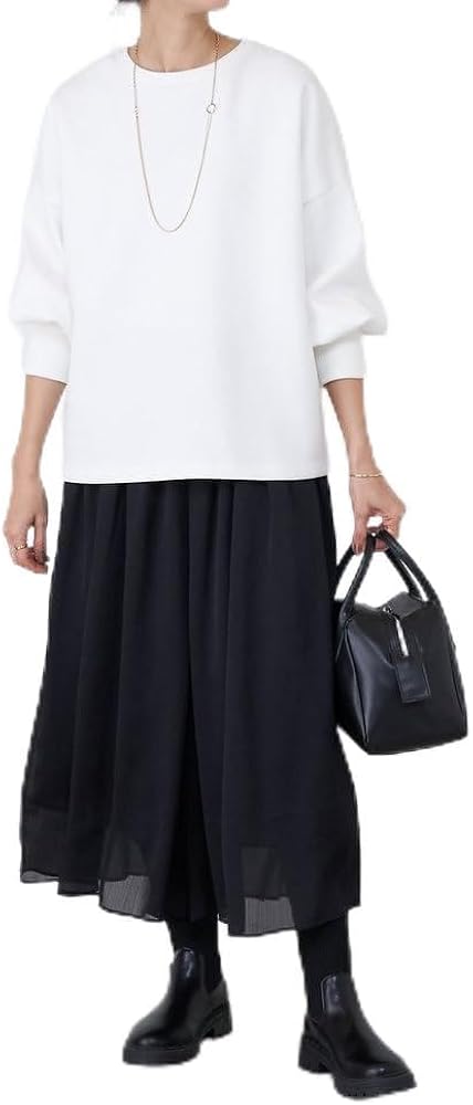 Amazon | [BEARDSLEY] [ビアズリー] NEWシワシフォンギャザーパンツ