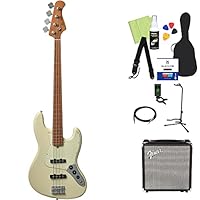 Amazon | Bacchus BJB-1-RSM/M ベース 初心者12点セット 【Fender