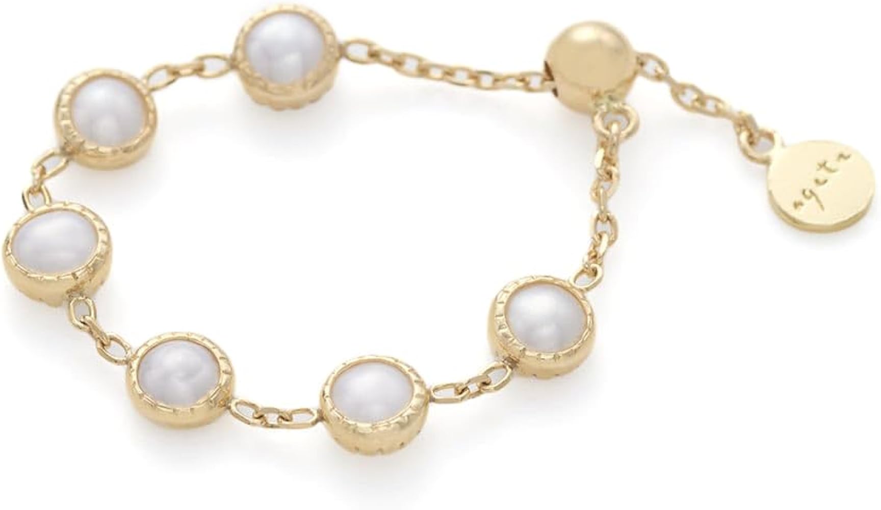 Amazon.co.jp: [アガット] agete Dreamy ゴールドK10 淡水パール