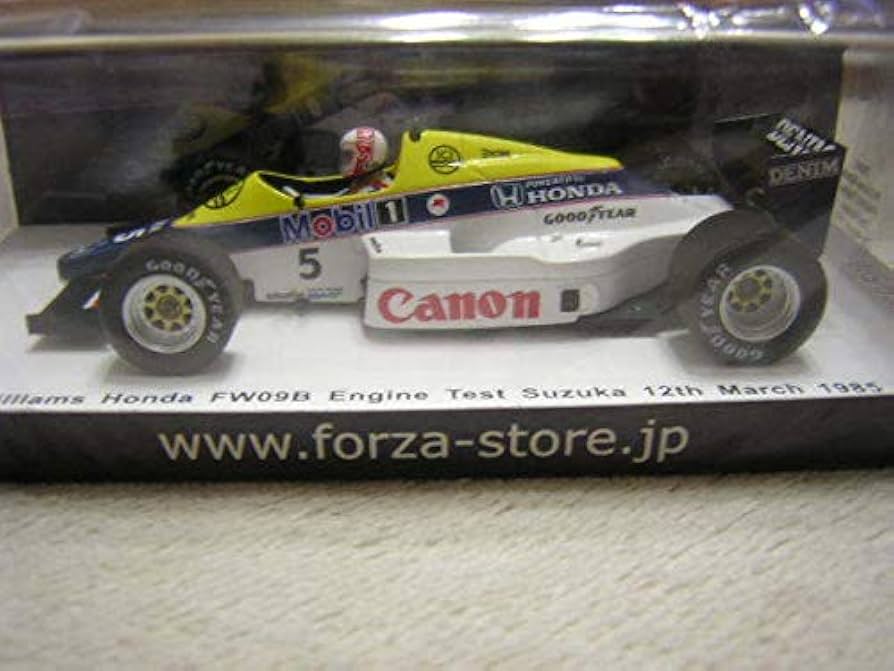 Amazon | 1/43 SPARK 1985年3月12日鈴鹿エンジンテスト ウィリアムズ