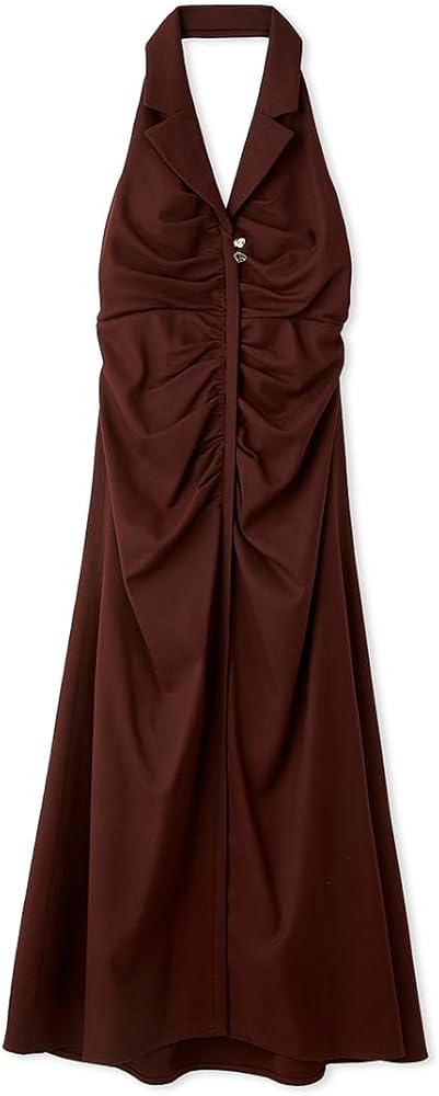 Amazon.co.jp: [スナイデル] ホルターネックワンピ SWFO251003