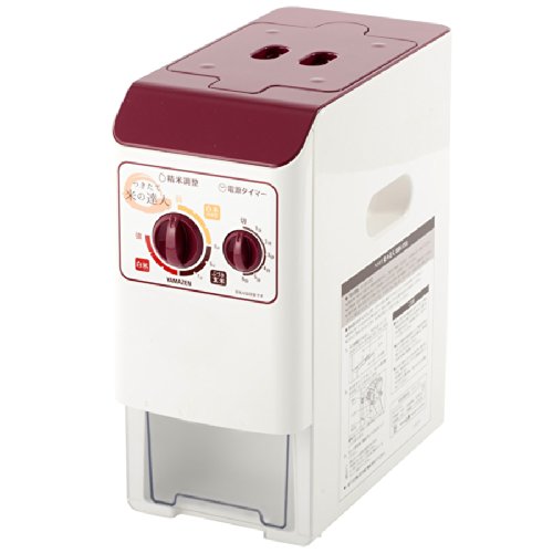 Amazon | 山善 圧力式 家庭用精米機 つきたて米の達人 5合用 レッド