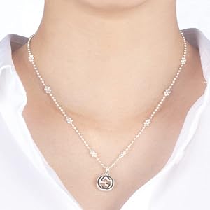 Amazon | [グッチ] GUCCI レディース シルバー ネックレス インター