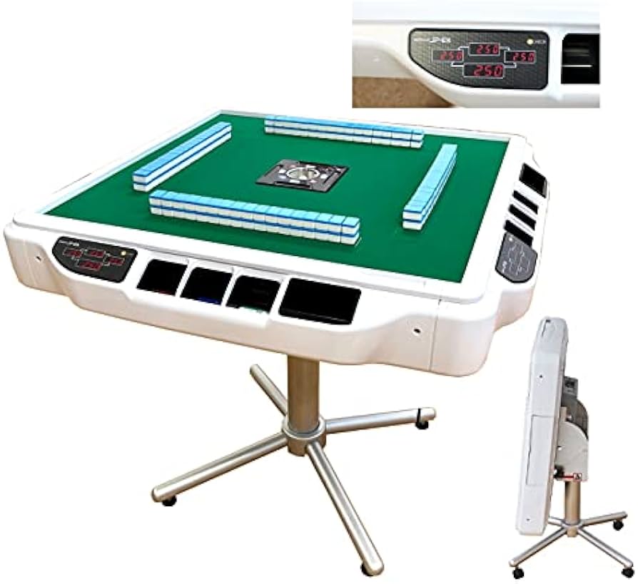Amazon.co.jp: 全自動麻雀卓AMOS JPEX(アモスジェイピーEX)折りたたみ