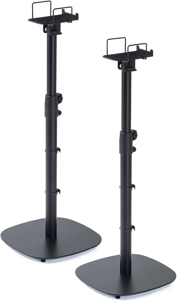 Amazon | サンワダイレクト スピーカースタンド 耐荷重15kg 2本セット